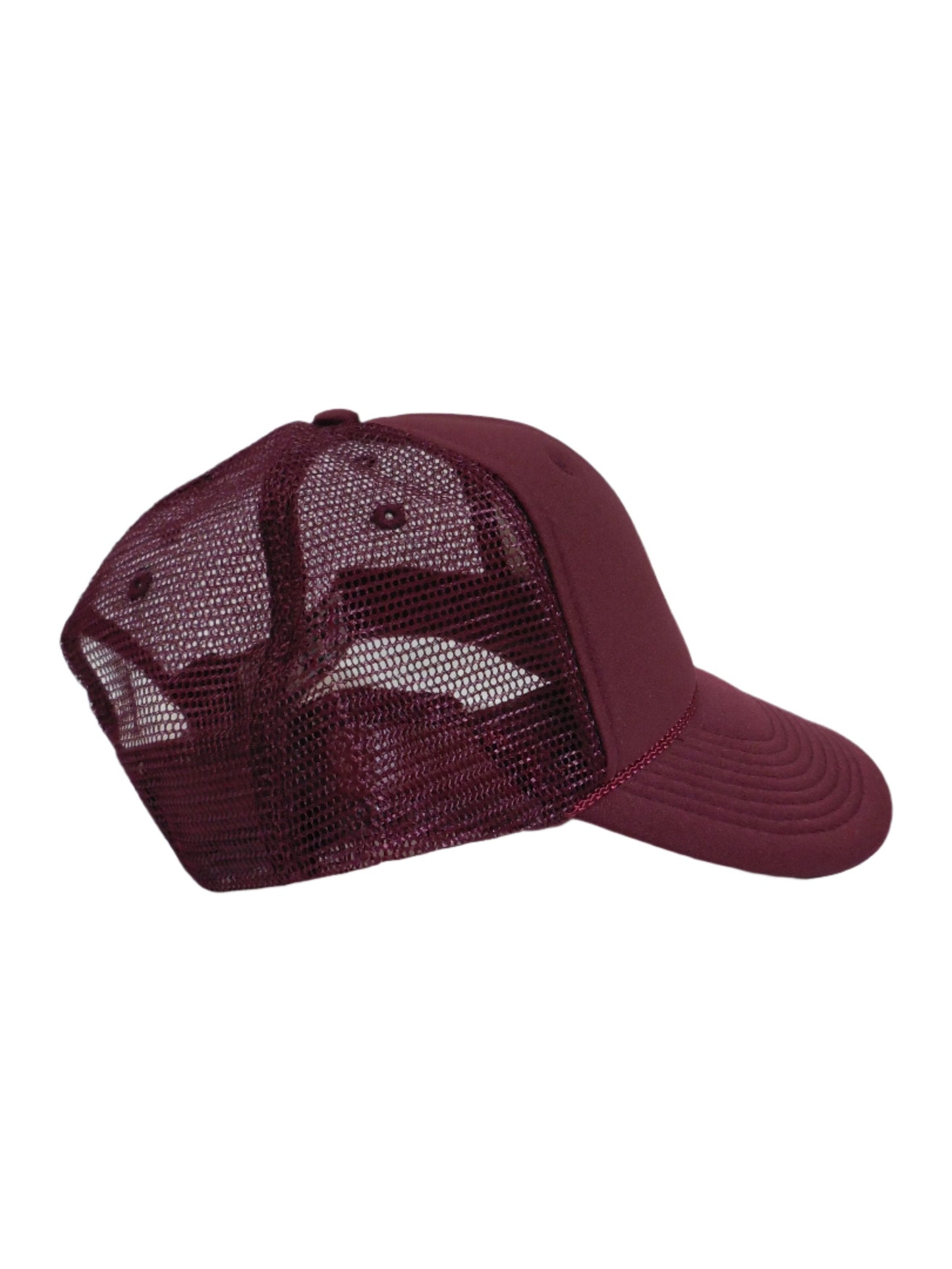 NEW.  Low Profile Mesh Back Trucker Hat.  12 hats for $36.00.  FREE SHIPPING!