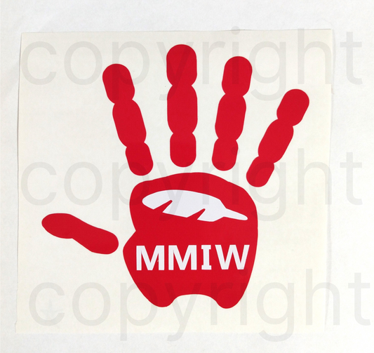 MMIW Decal.  Missing, Murdered, Indigenous Women Decal.